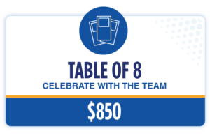 Brighter Tomorrows Celebration Table of 8