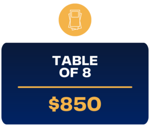 Brighter Tomorrows Celebration Table of 8